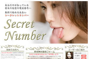 出会いサイト「Secret Number」